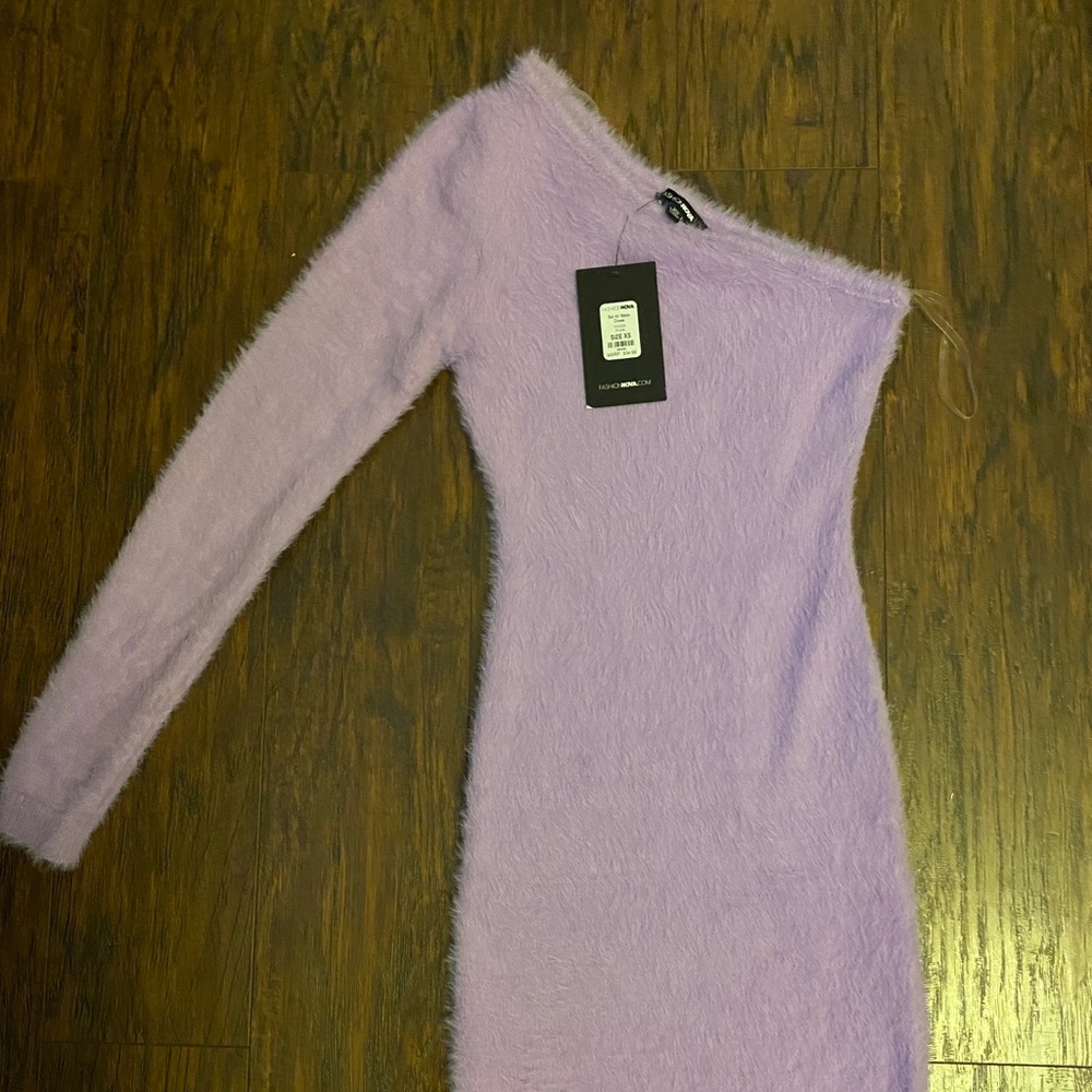 Purple FashionNova dress